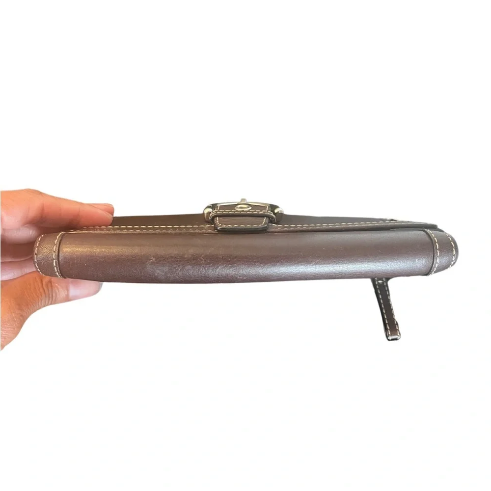 Coach SoHo Brown Trifold Wallet - Picture 9 of 14